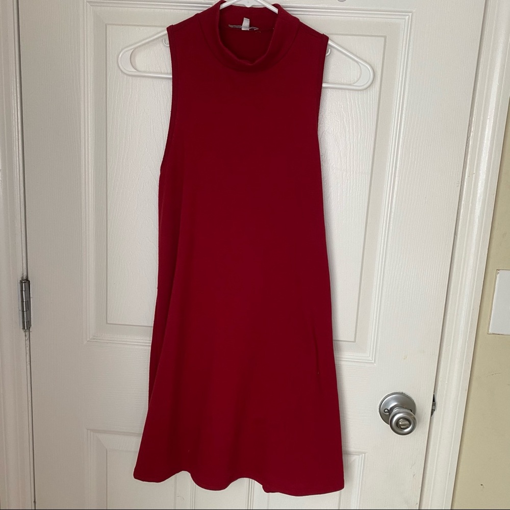 Red dress